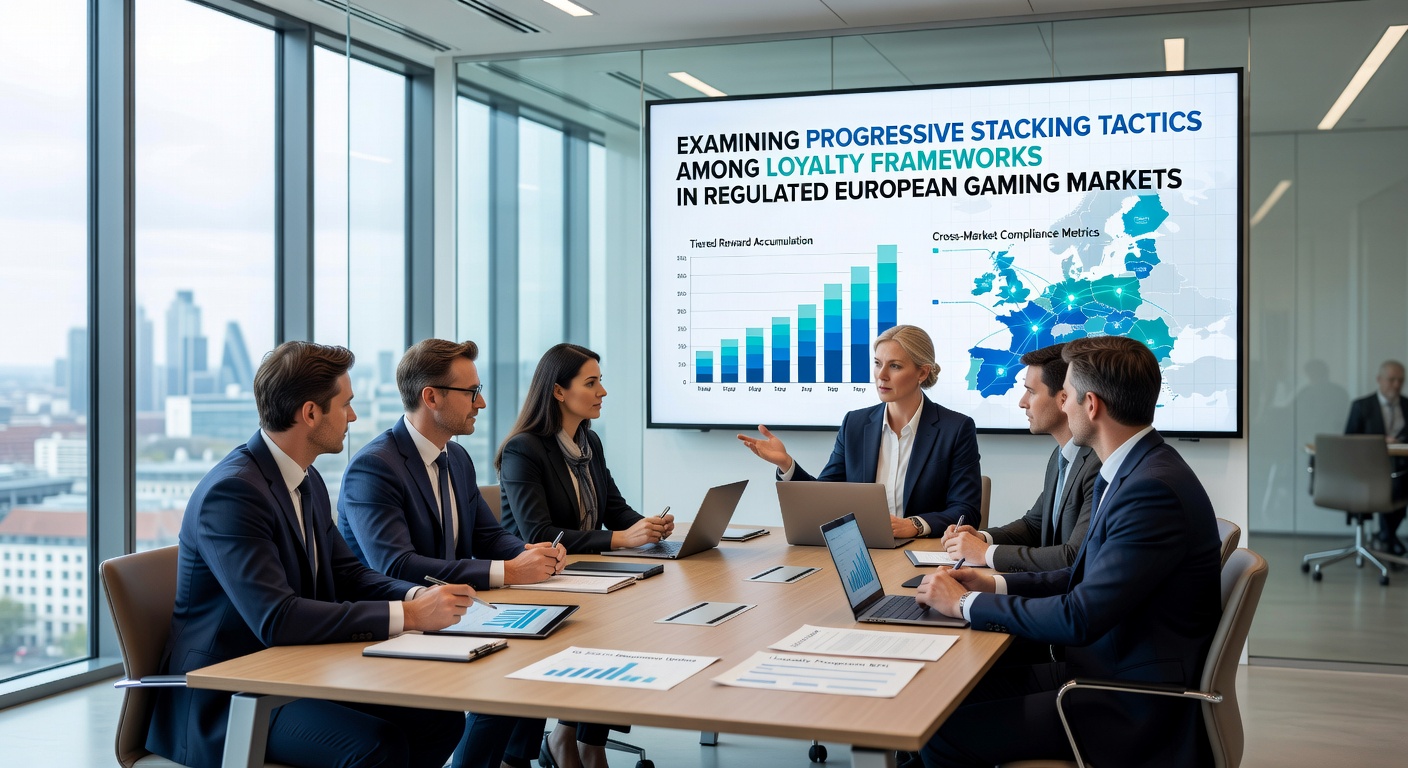 Darstellung von Loyalitätsstufen und progressiven Mechanismen in Gaming-Märkten