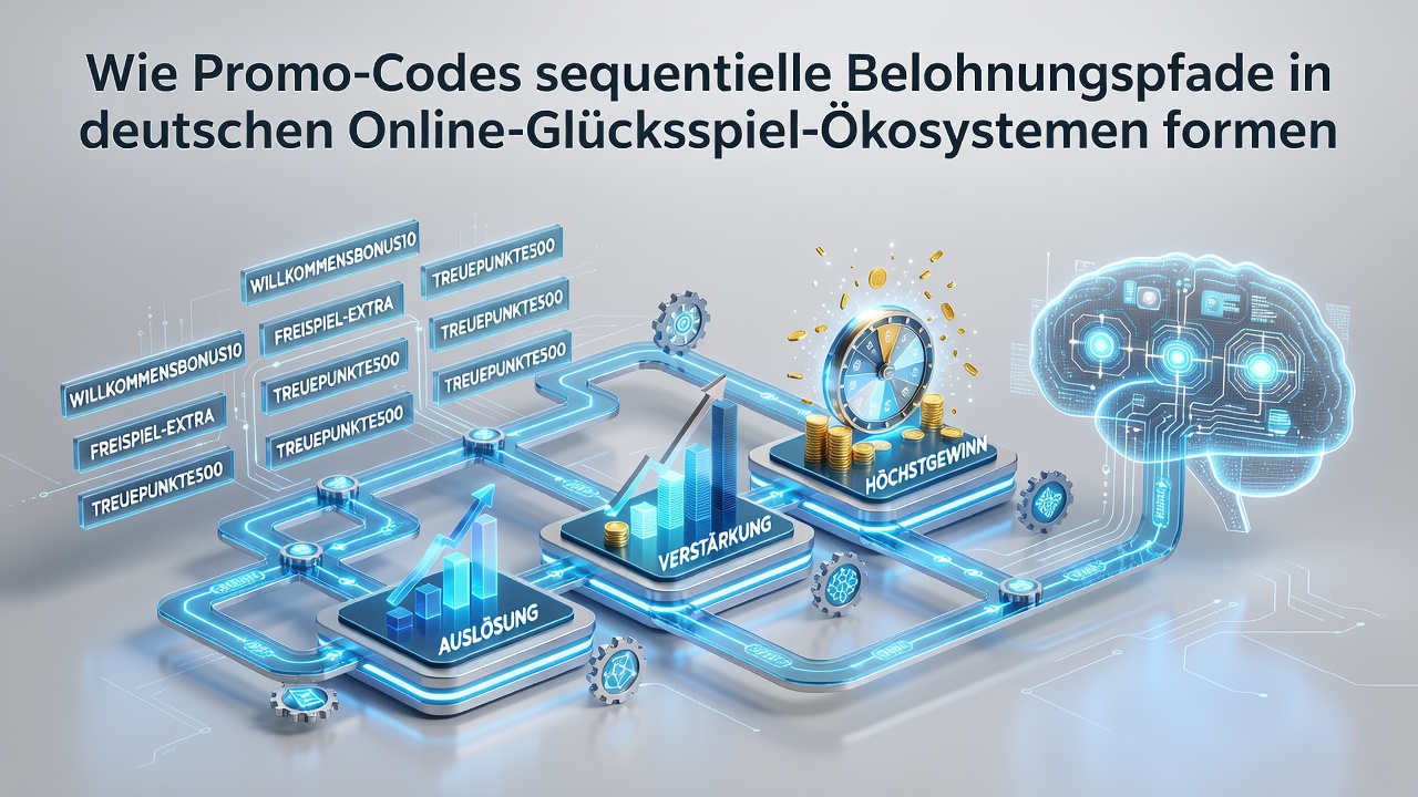Darstellung von Promo-Codes und Belohnungspfaden in deutschen Online-Casinos