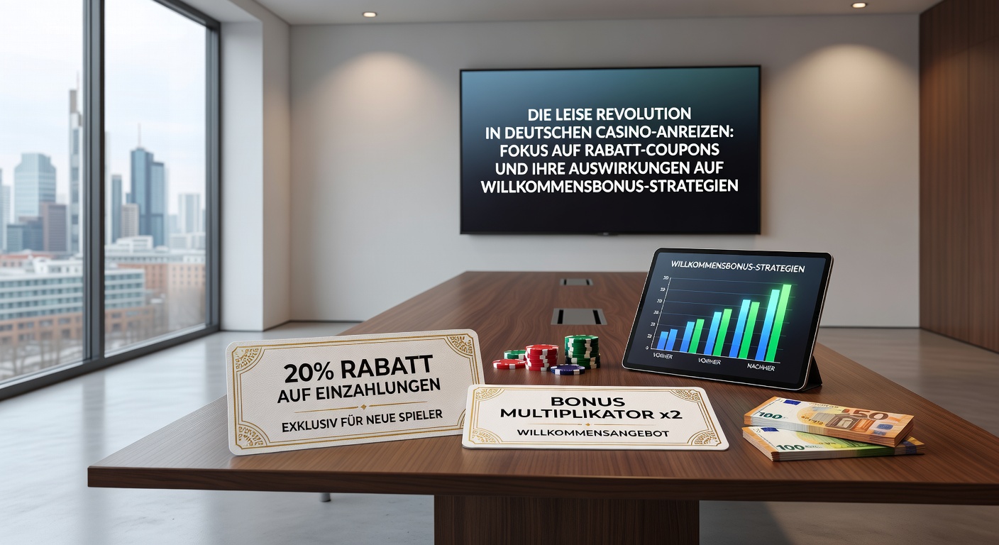 Übersicht über Rabatt-Coupons in deutschen Online-Casinos und deren Integration in Willkommensbonus-Strategien